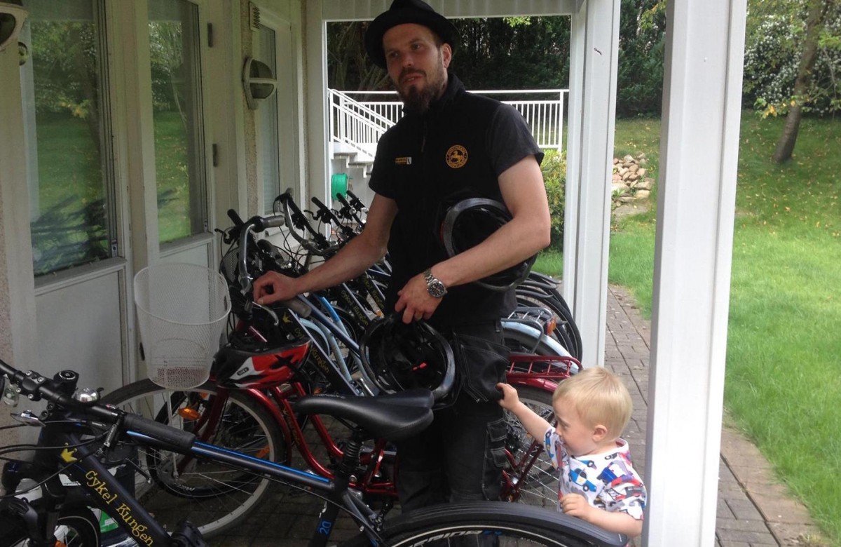 bike rental Fahrradvermietung Cykelkungen