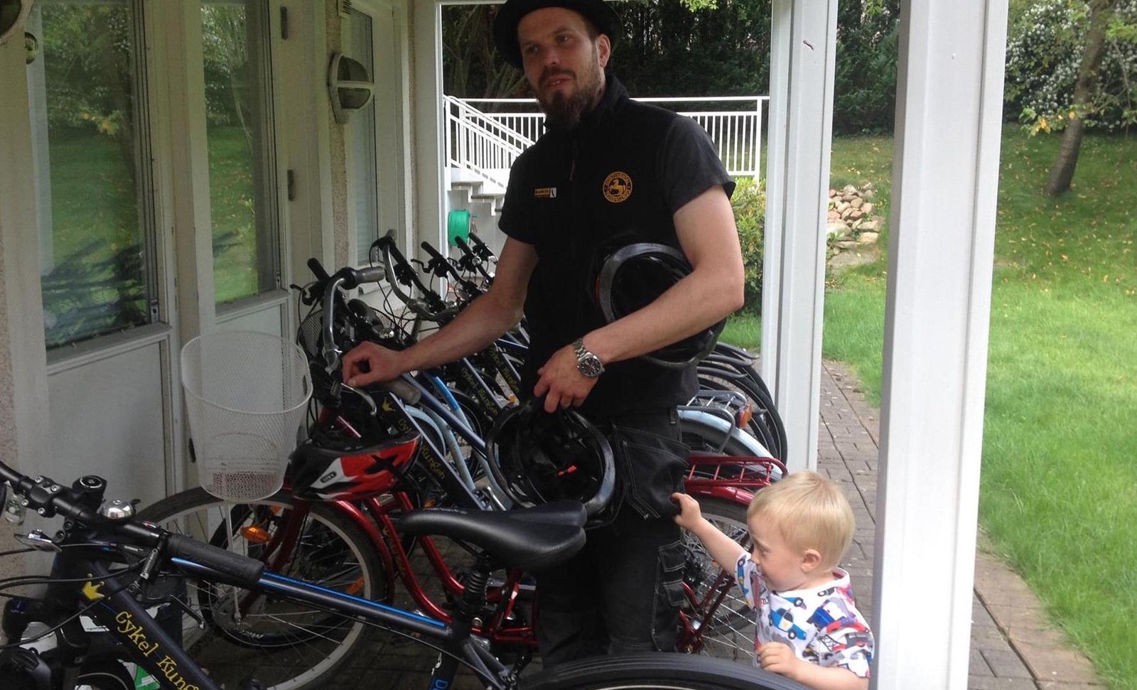 bike rental Fahrradvermietung Cykelkungen