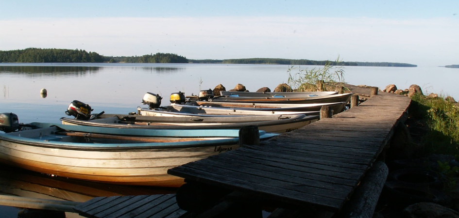 Liljenäs farm at Lake Bolmen