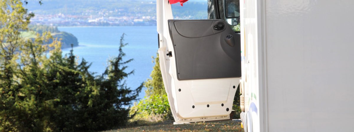 Parking motor home overnight
