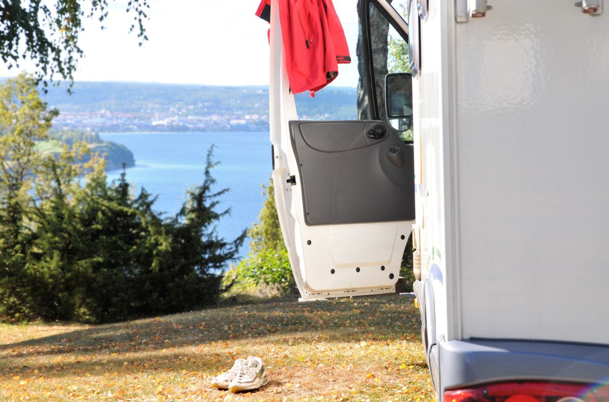 Parking motor home overnight