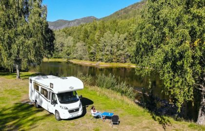 Vacaciones naturaleza Suecia autocaravana
