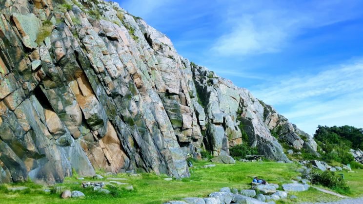 Rock climbing Småland Unique landscapes sweden geology