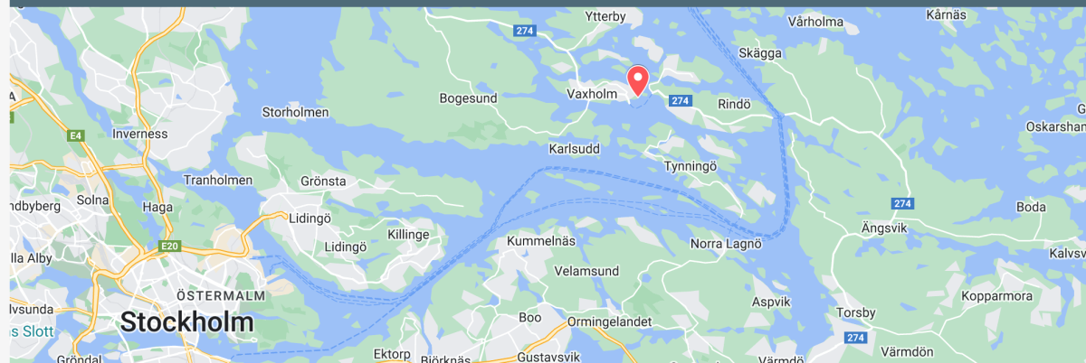 Stockholm archipelago excursion Vaxholm