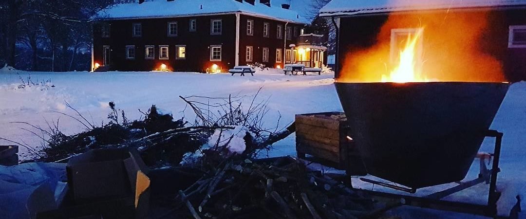 biochar sweden production idyll village