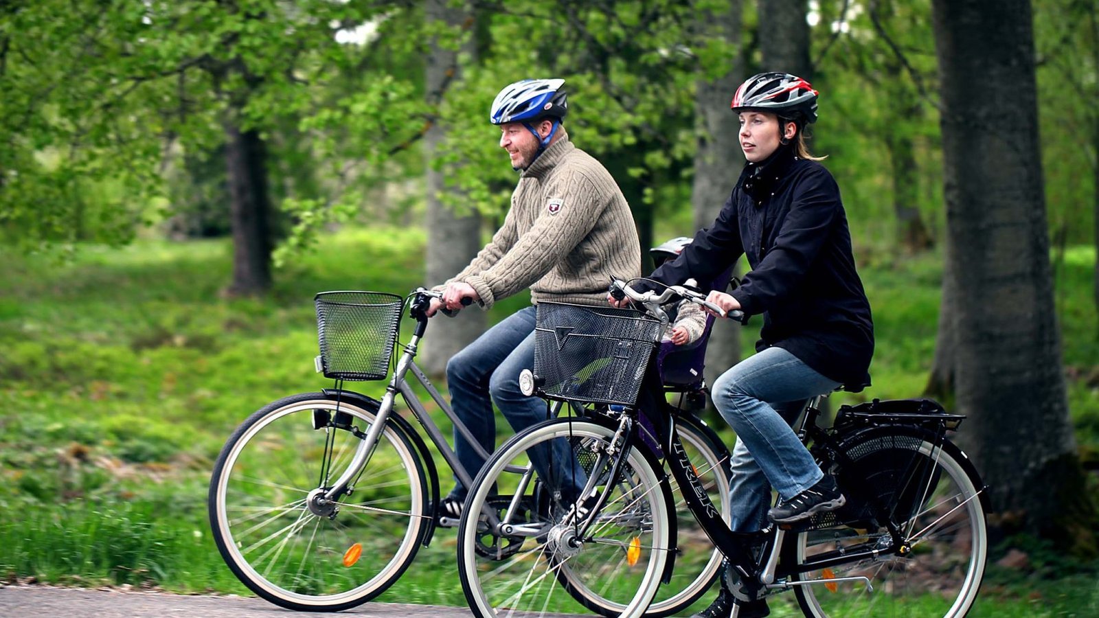 Cycling nature sweden bike