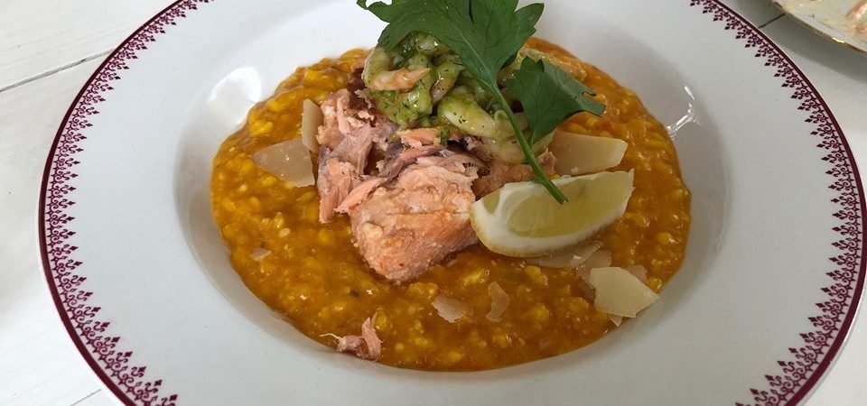 Lustfyllt habo sweden vättern restaurant risotto