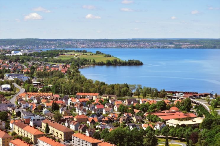 huskvarna jonkoping sweden houses city cities