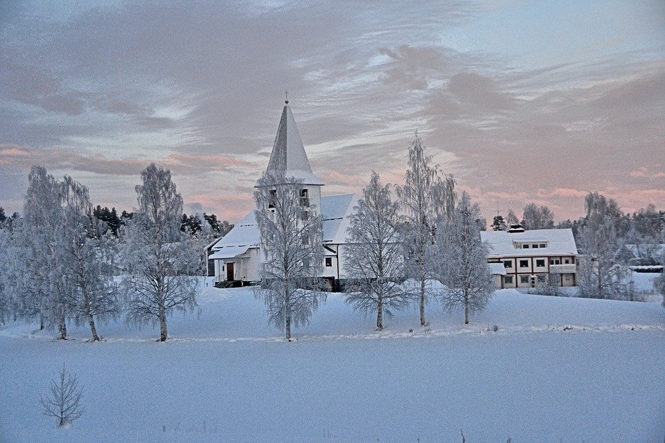 lapland sweden winter beautiful