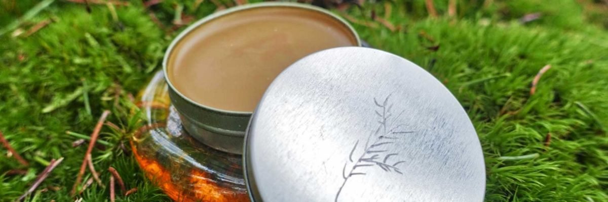 spruce balm skin product sweden forest care