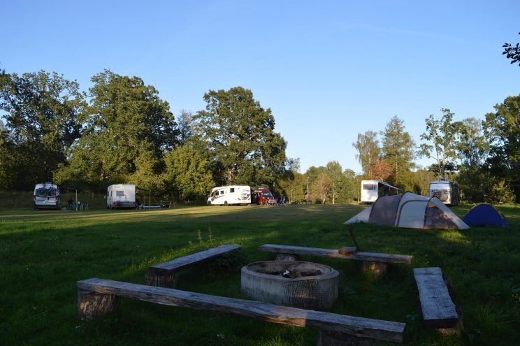 camping glamping sweden countryside rural south motorhome