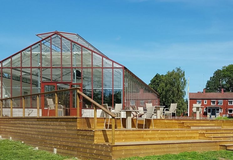 virtual online Sustainability Study Tour Aquaponics greenhouse