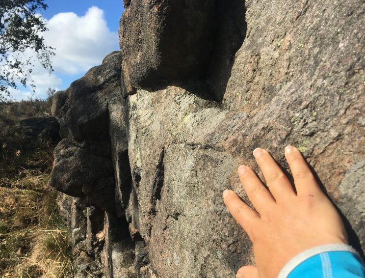 The many major landforms in Sweden "Dalformation"
