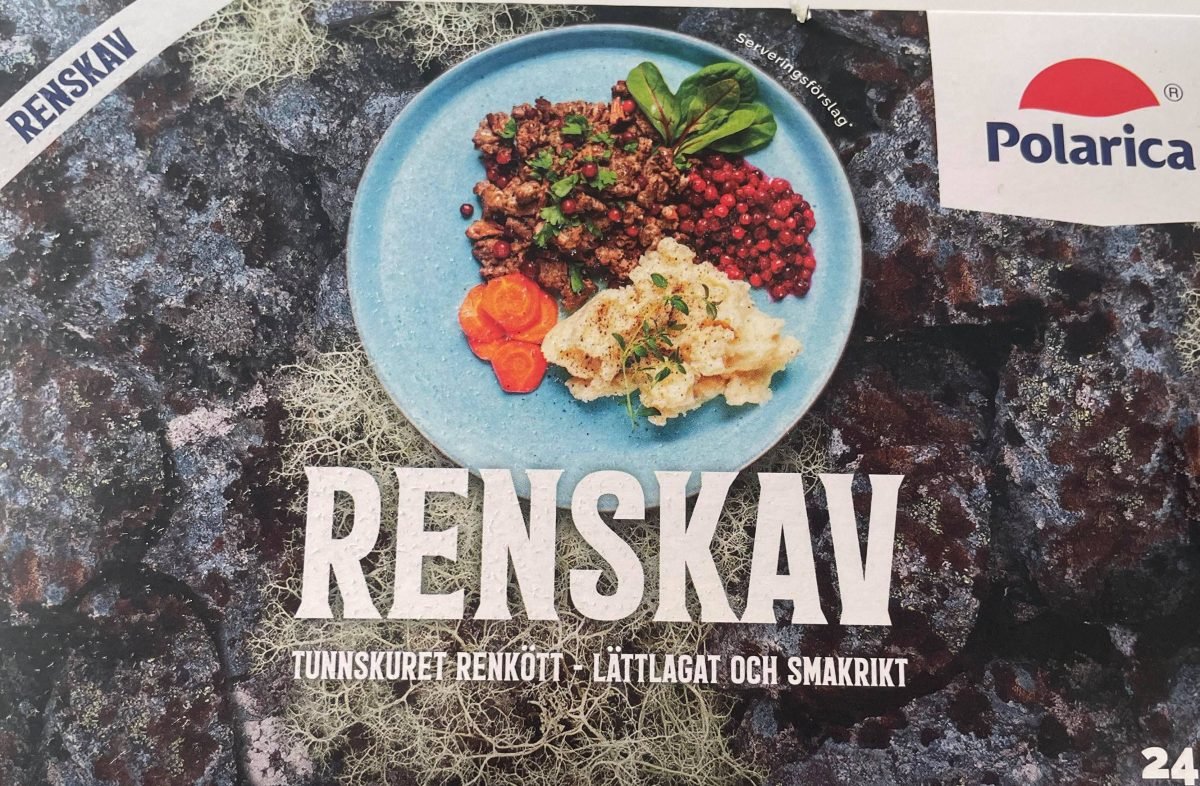 renskav reindeer meat Scandinavia