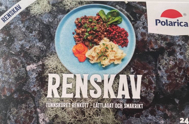 renskav reindeer meat Scandinavia 