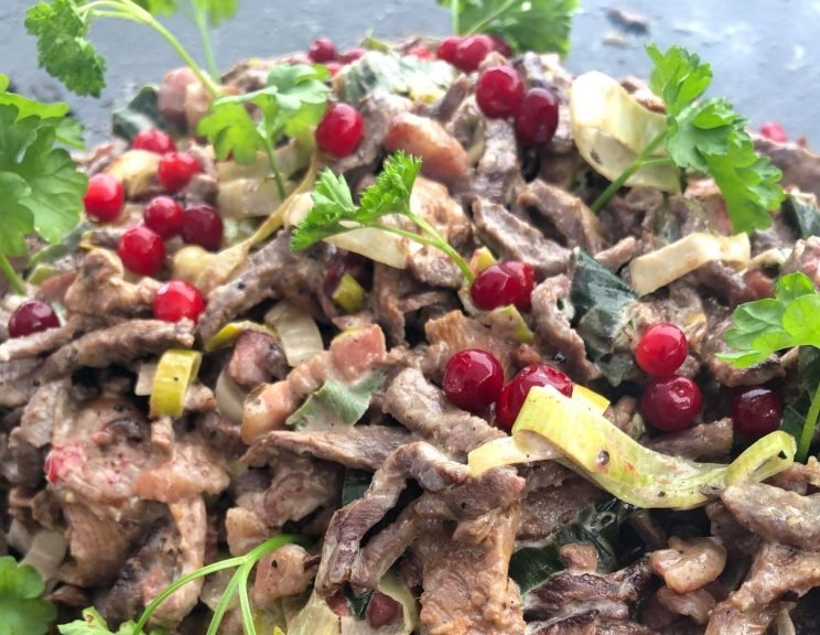 lingonberry sweden reindeer menu food taste