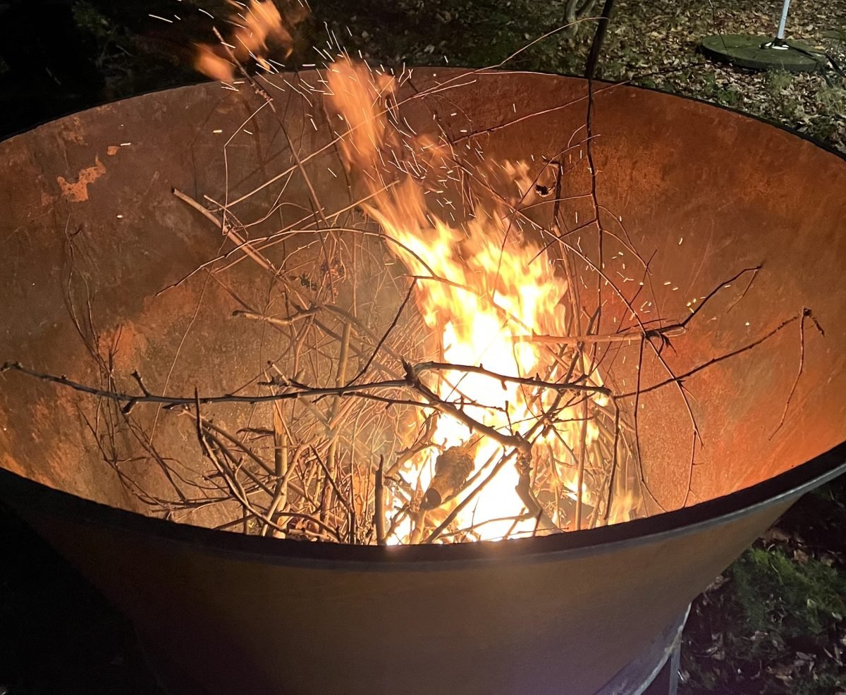 Sweden in springtime bonfires