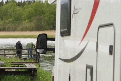 acampar en autocaravana